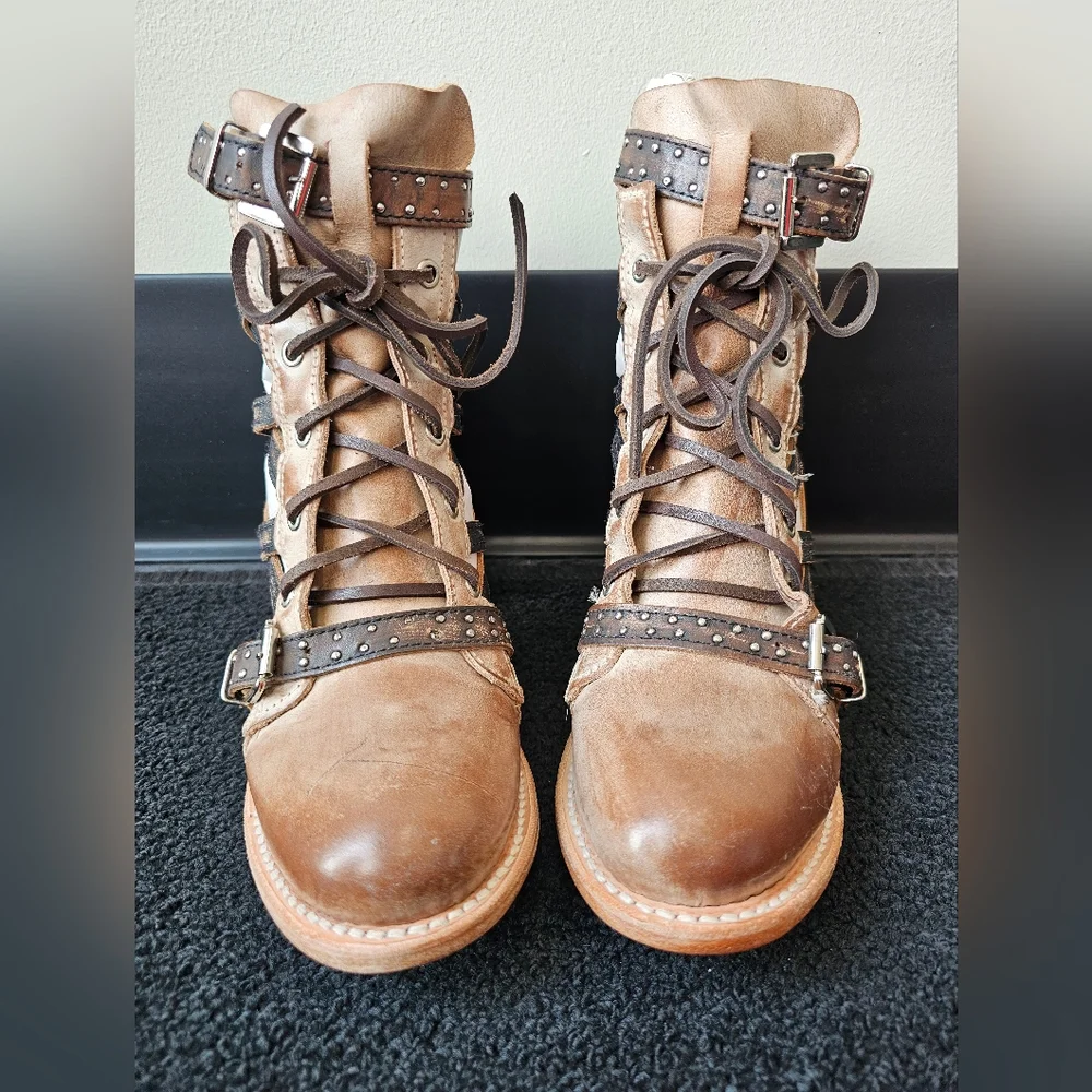 FreeBird by Steven Cheyenne Taupe Multi Sz 9 (SOLD) - Picture 1 of 11
